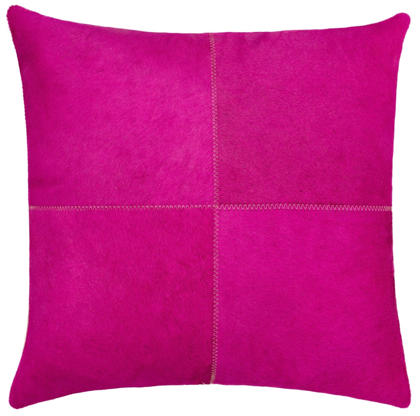 Cojines decorativos de piel de vaca auténtica Canvello - Cojines decorativos de patchwork boho hechos a mano para sofá, sillón, cama, silla - Fundas de almohadas de granja del suroeste del oeste con inserto de plumas incluido)