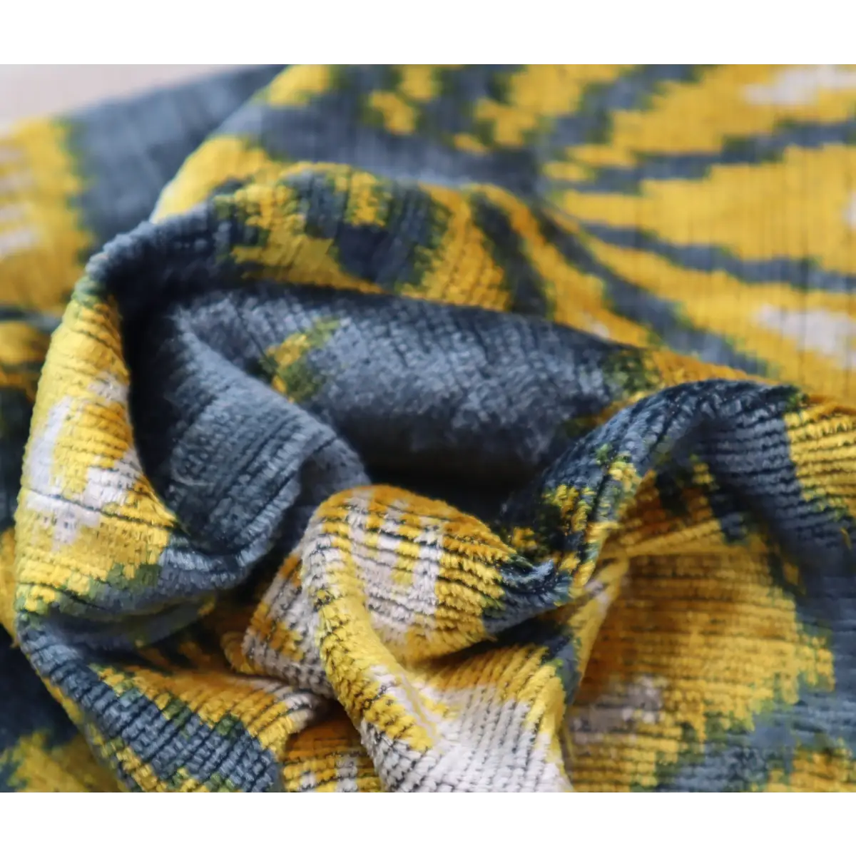 Canvello Gold Gray Handmade 16x24 Silk Velvet Pillow Organic Veg Dyed Down/Feather Filled - Canvello