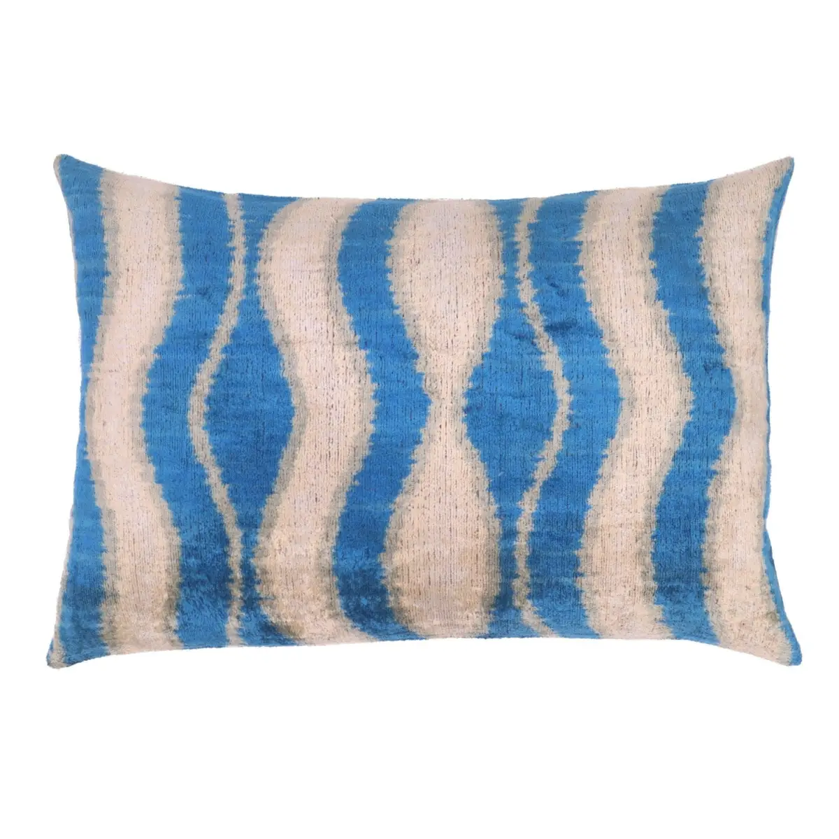 Canvello Handmade Blue Gray Pillows For Couch - 16x24 - Canvello