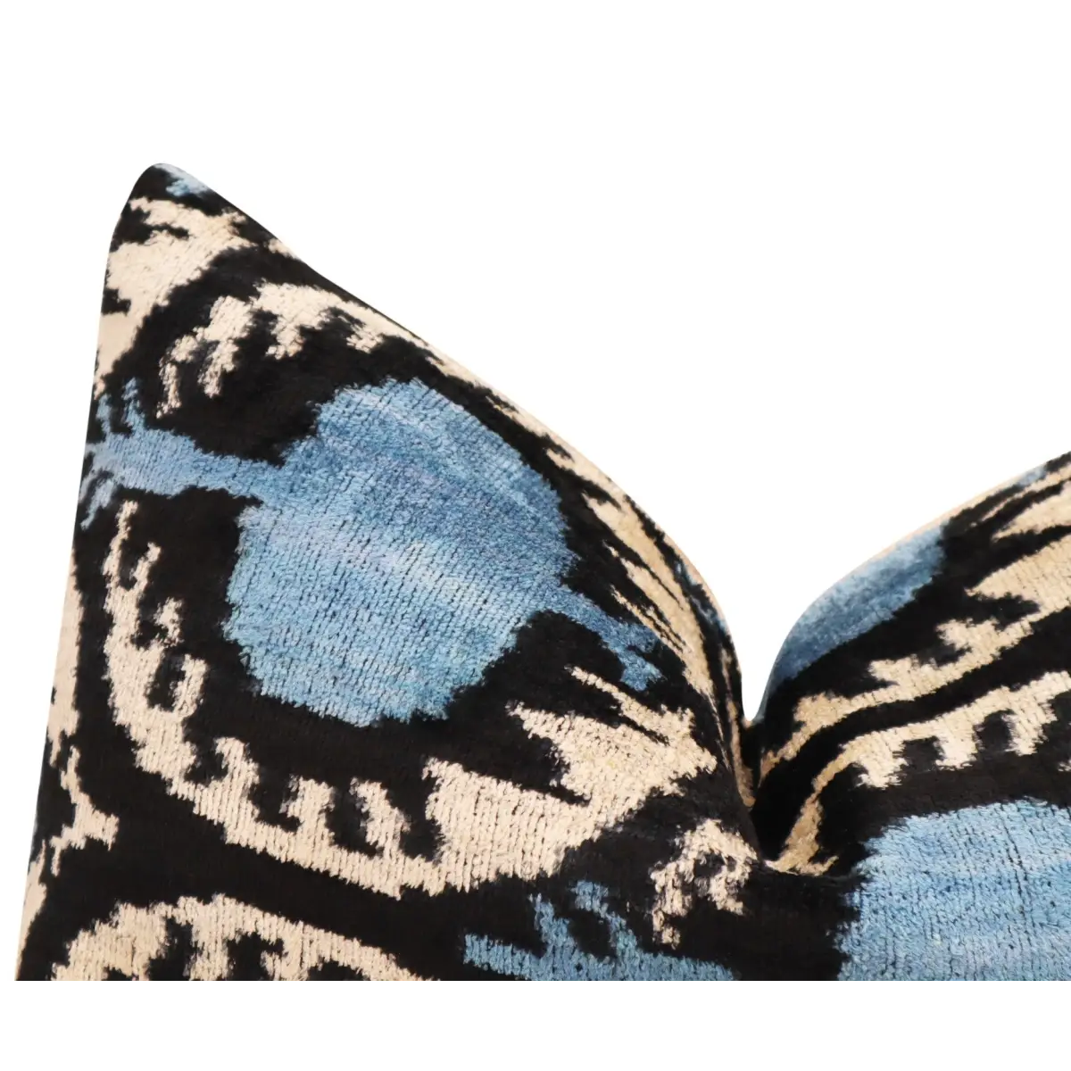 Canvello Handmade Blue Pomegranate Throw Pillows - 16x24 - Canvello
