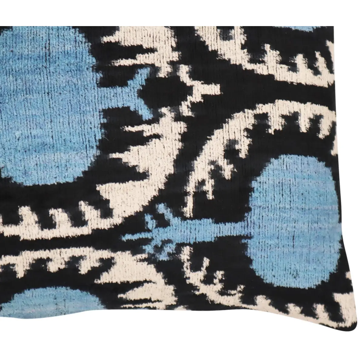 Canvello Handmade Blue Pomegranate Throw Pillows - 16x24 - Canvello