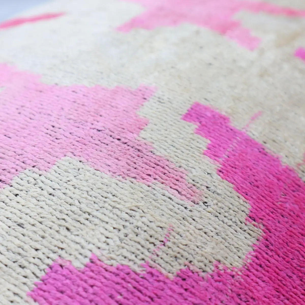 Canvello Handmade Blush Pink Decorative Pillow with Down Insert - 20’’X20’’ - Canvello