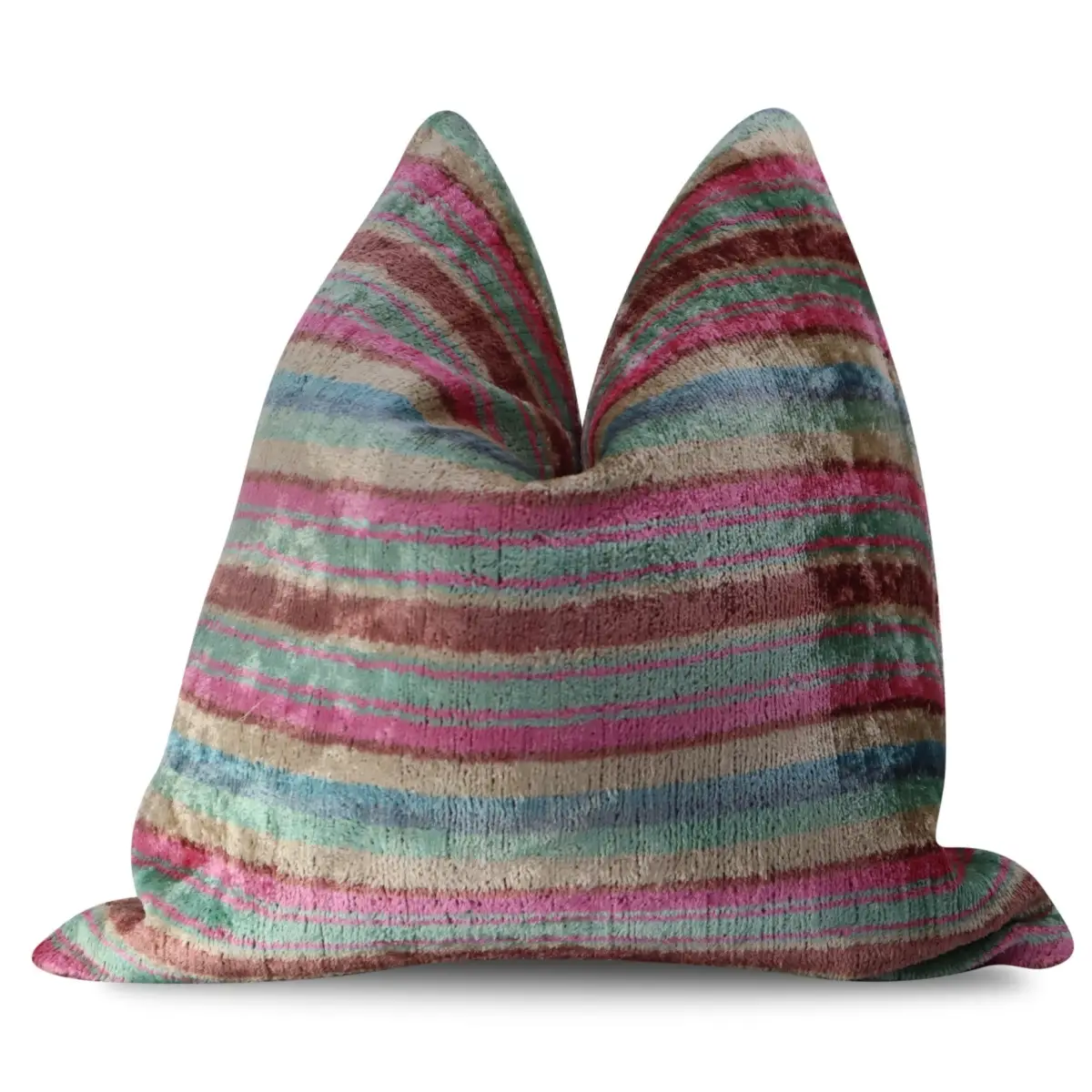 Canvello Handmade Decorative Throw Pillow with Down Filled Cushion Insert - Canvello