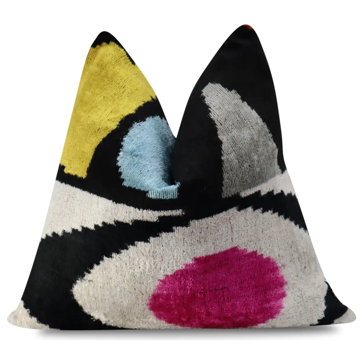 Canvello Handmade Decorative Throw Pillow with Down Filled Cushion Insert - Canvello