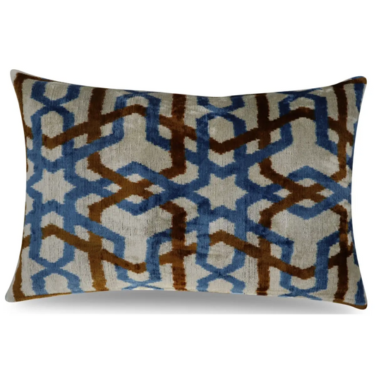 Canvello Handmade Decorative Throw Pillow with Down Filled Cushion Insert - Canvello