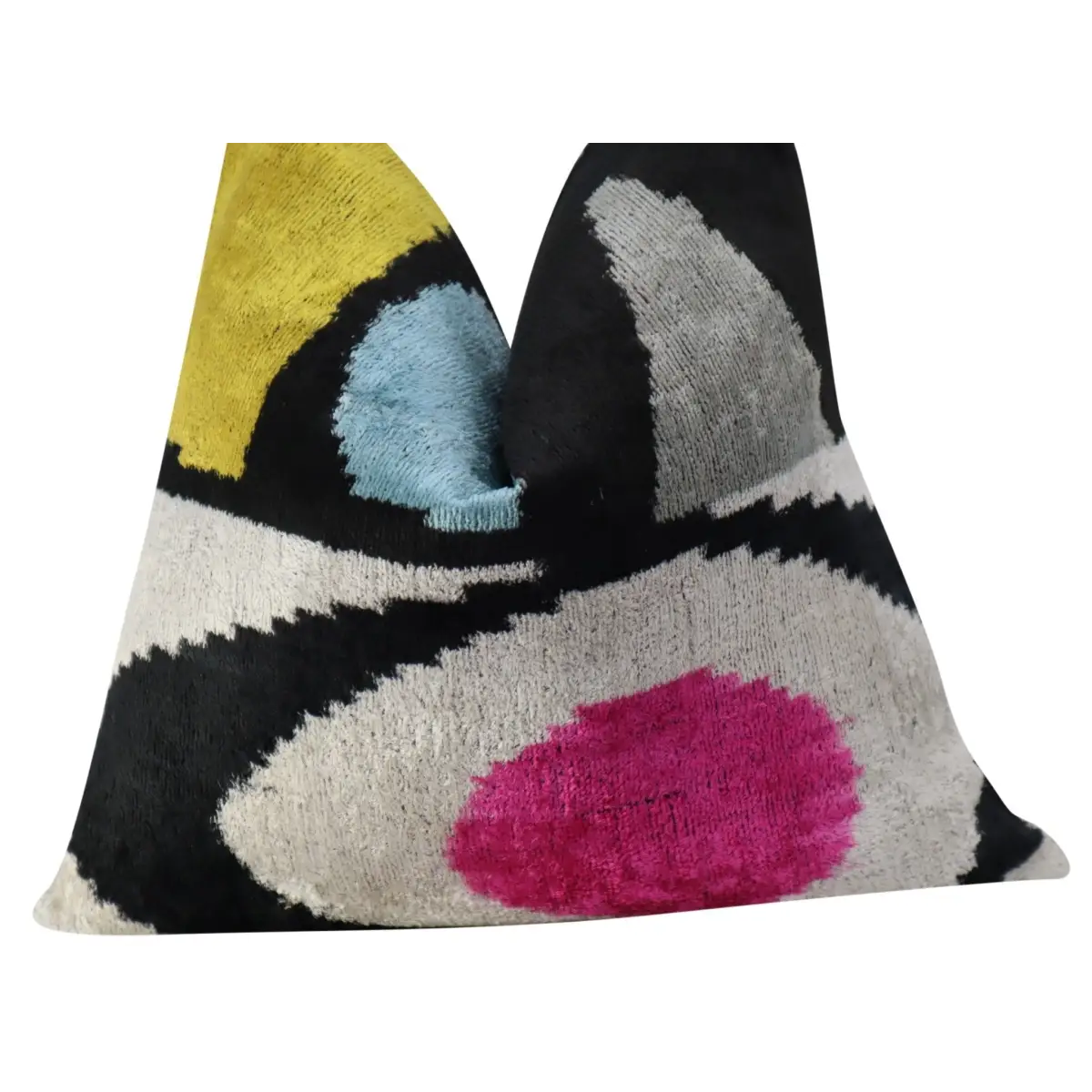 Canvello Handmade Decorative Throw Pillow with Down Filled Cushion Insert - Canvello