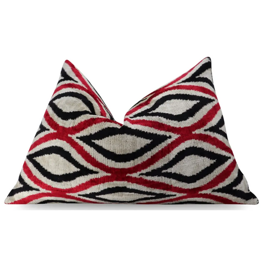 Canvello Handmade Decorative Throw Pillow with Down Filled Cushion Insert - Canvello