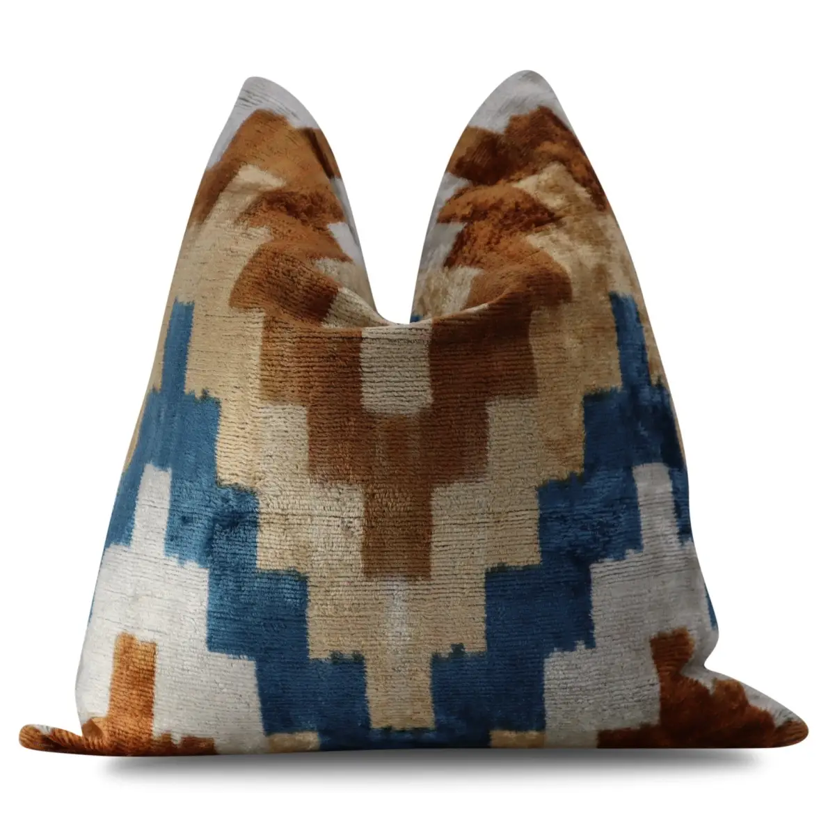Canvello Handmade Decorative Throw Pillow with Down Filled Cushion Insert - Canvello