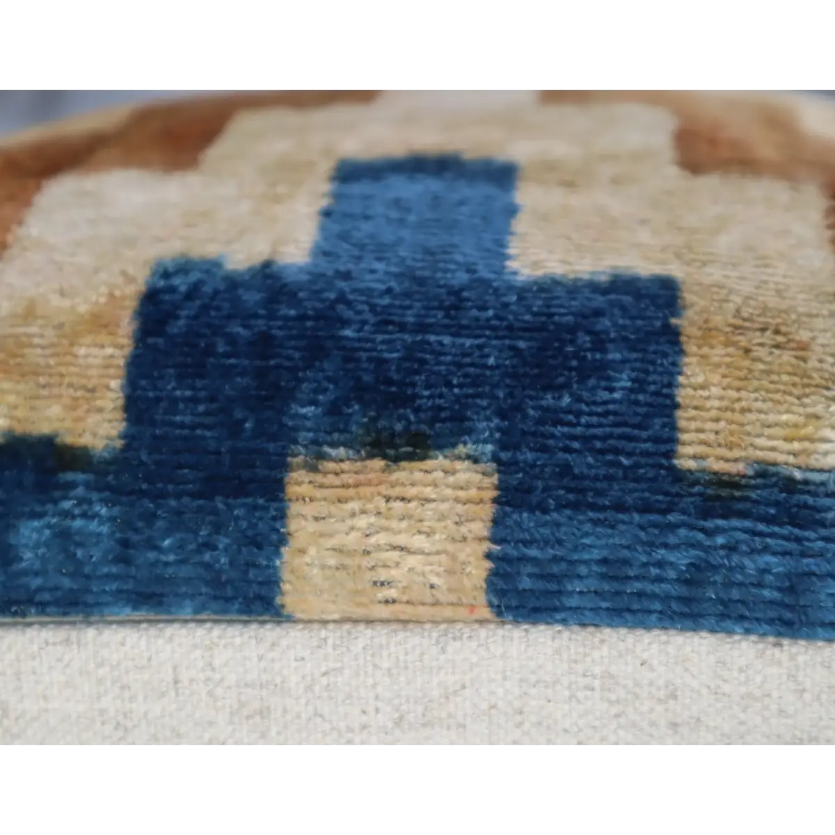 Canvello Handmade Decorative Throw Pillow with Down Filled Cushion Insert - Canvello