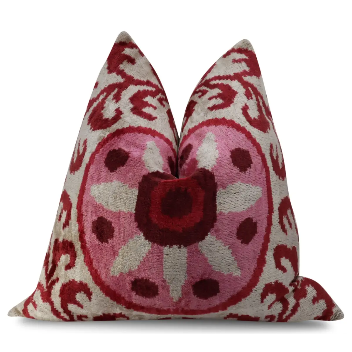 Canvello Handmade Decorative Throw Pillow with Down Filled Cushion Insert - Canvello