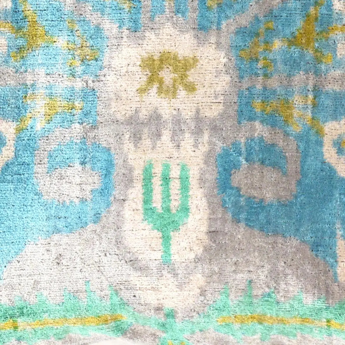 Canvello Handmade Decorative Velvet Pillow - 20’’ X 20’’ - light blue / 20’’ X 20’’ - Canvello