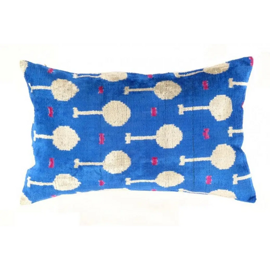 Canvello Handmade Decorative Velvet Throw Pillow - 16’’ X 24’’ - Blue / 16’’x24’’ - Canvello