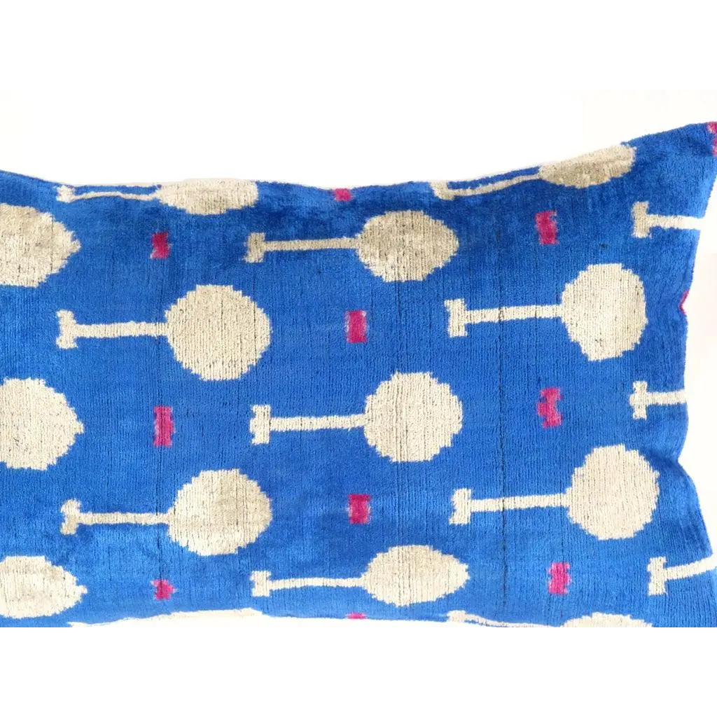 Canvello Handmade Decorative Velvet Throw Pillow - 16’’ X 24’’ - Blue / 16’’x24’’ - Canvello