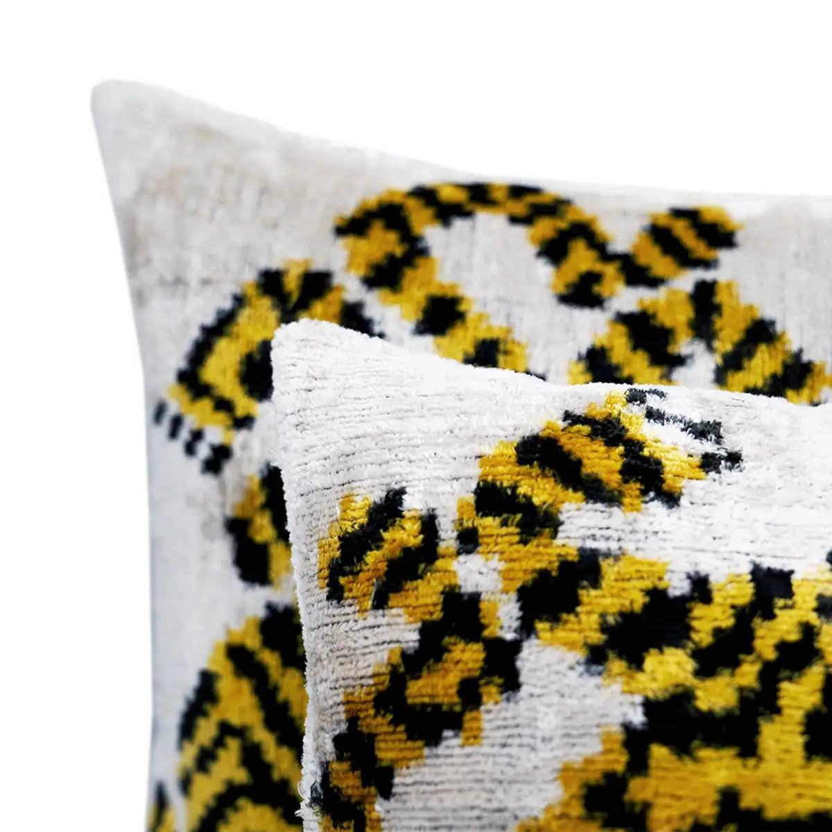 Canvello Handmade Designer Tiger Throw Pillow Down Filled - 16’’X24’’ - Canvello