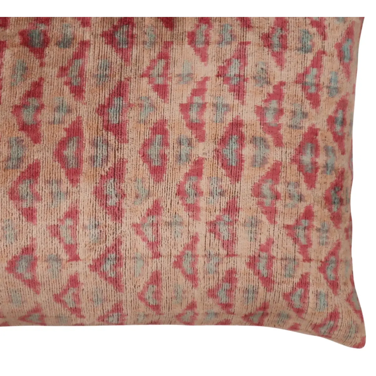 Canvello Handmade Earth Tones Decorative Velvet Silk Pillow - 16’’ X 24’’ - Earth Tones / 16’’ X 24’’ - Canvello