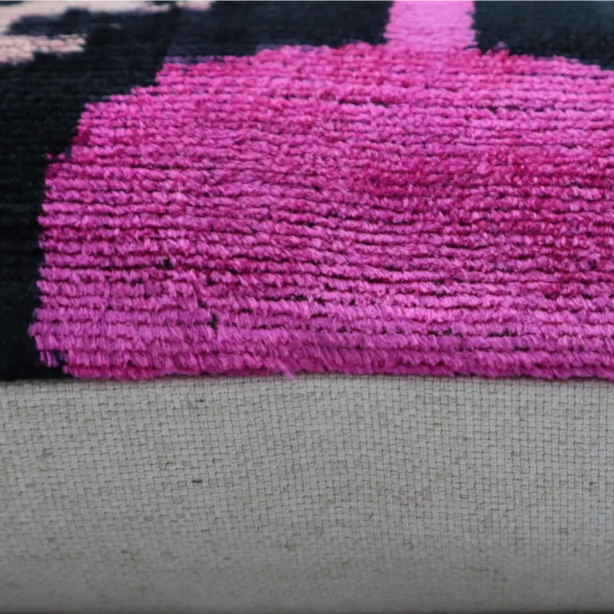 Canvello Handmade Floral Pink Throw Pillows - 16x16 inch - Canvello