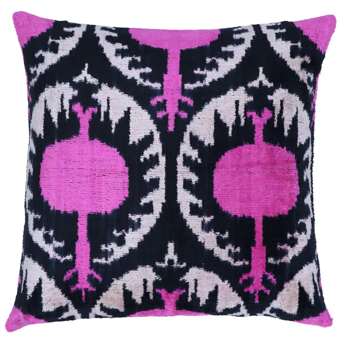 Canvello Handmade Floral Pink Throw Pillows - 16x16 inch - Canvello