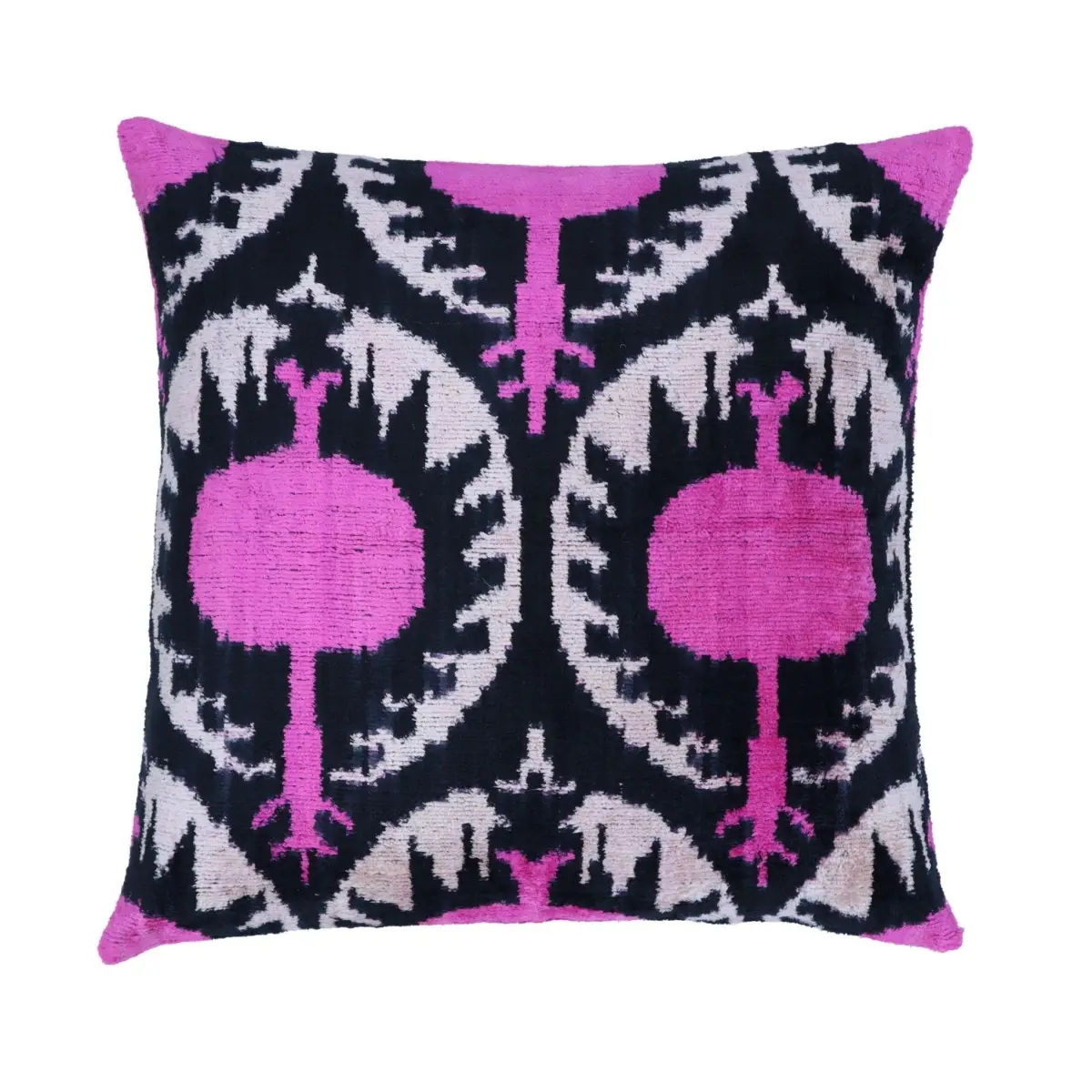 Canvello Handmade Floral Pink Throw Pillows - 16x16 inch - Canvello