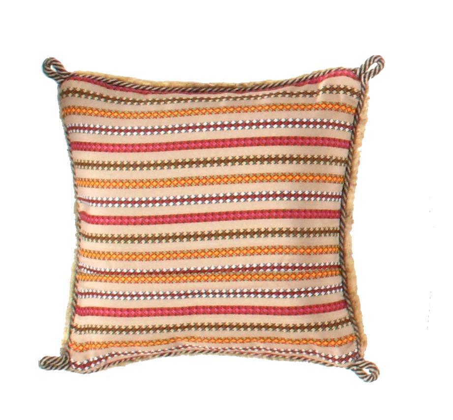 Coussin Lori Gabbeh fait main Canvello - 12" X 12"