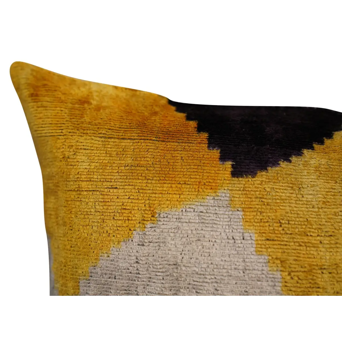 Canvello Handmade Gold Velvet Throw Pillow - 20x20 - Canvello