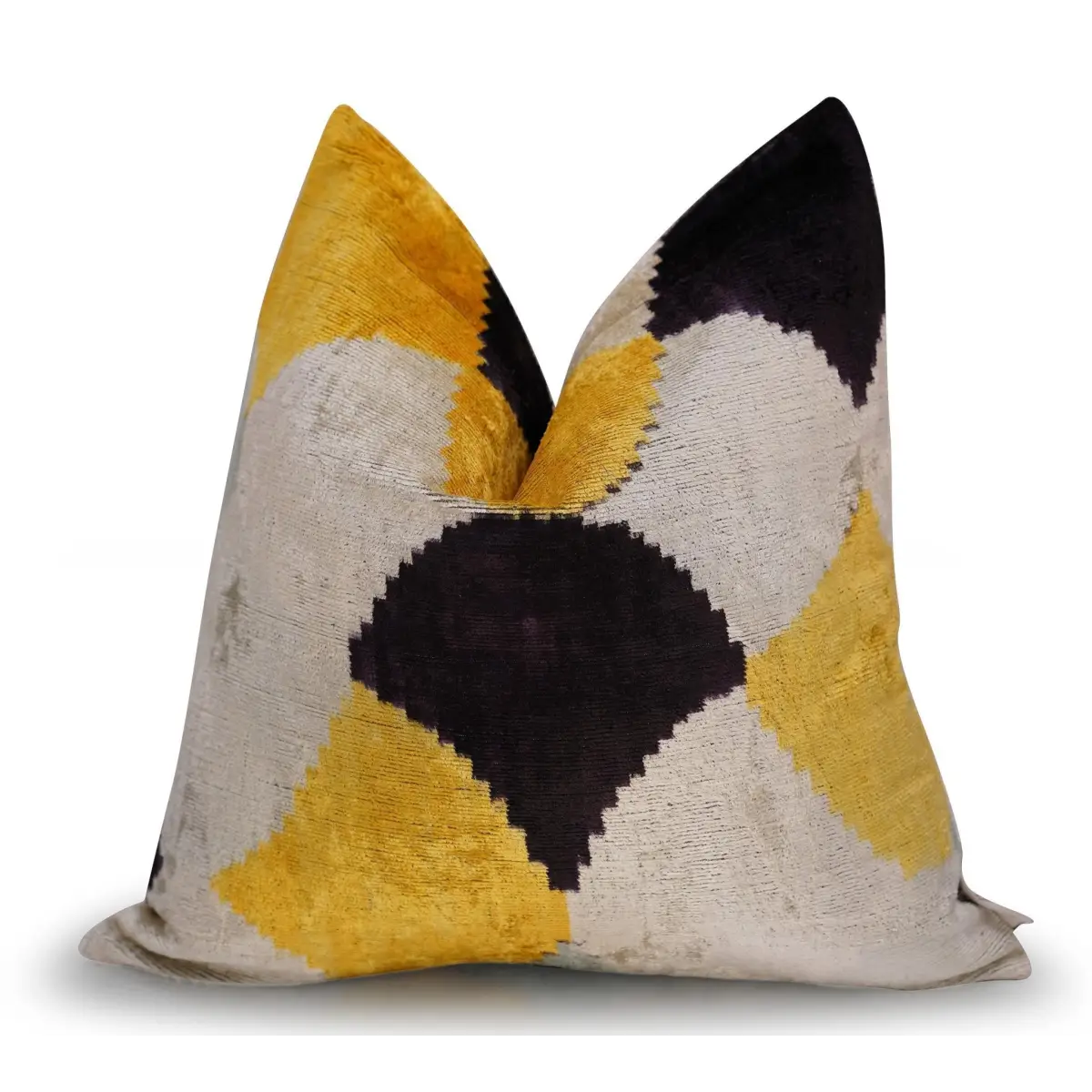 Canvello Handmade Gold Velvet Throw Pillow - 20x20 - Canvello