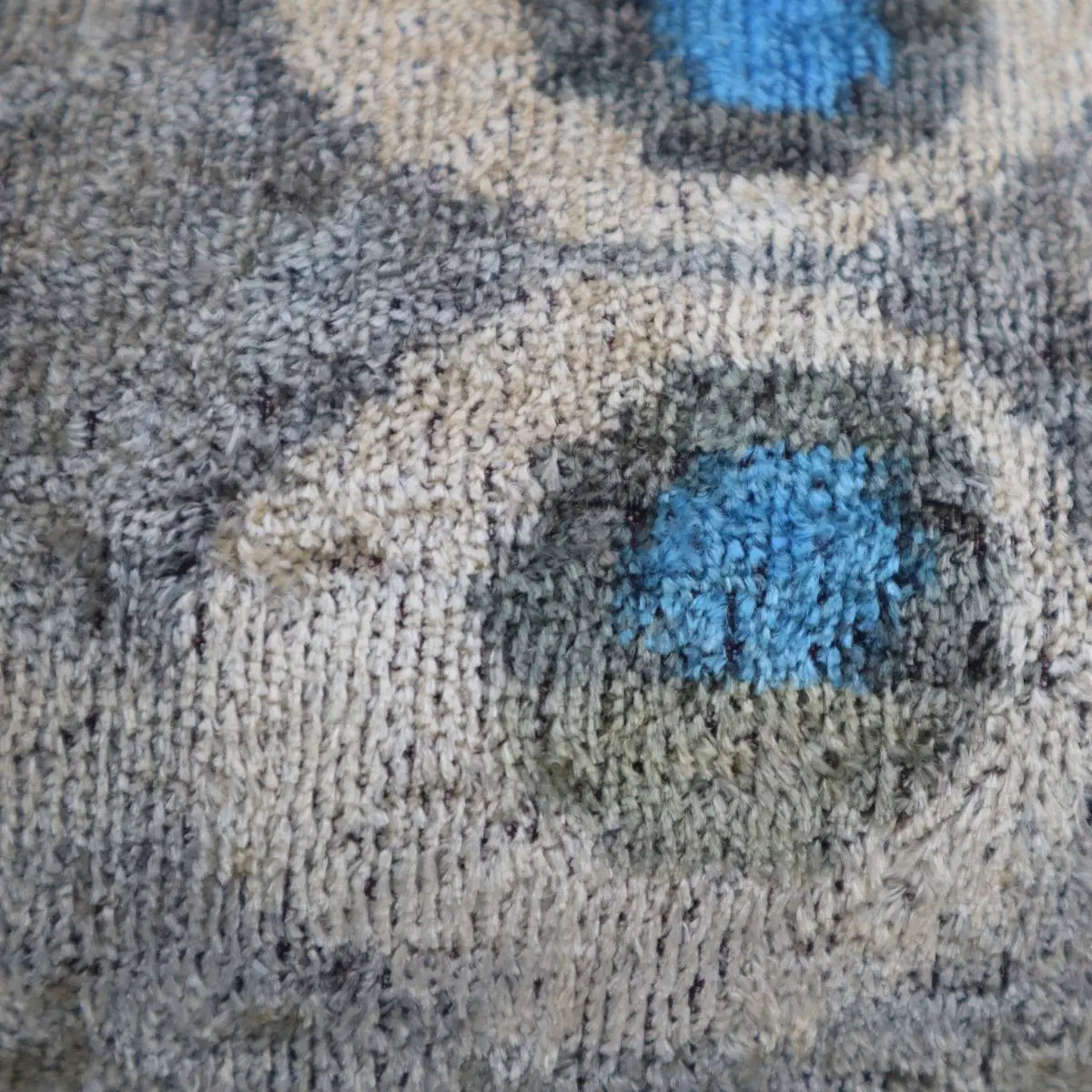 Canvello Handmade Gray Blue Velvet Throw Pillows - 16X24 - Canvello
