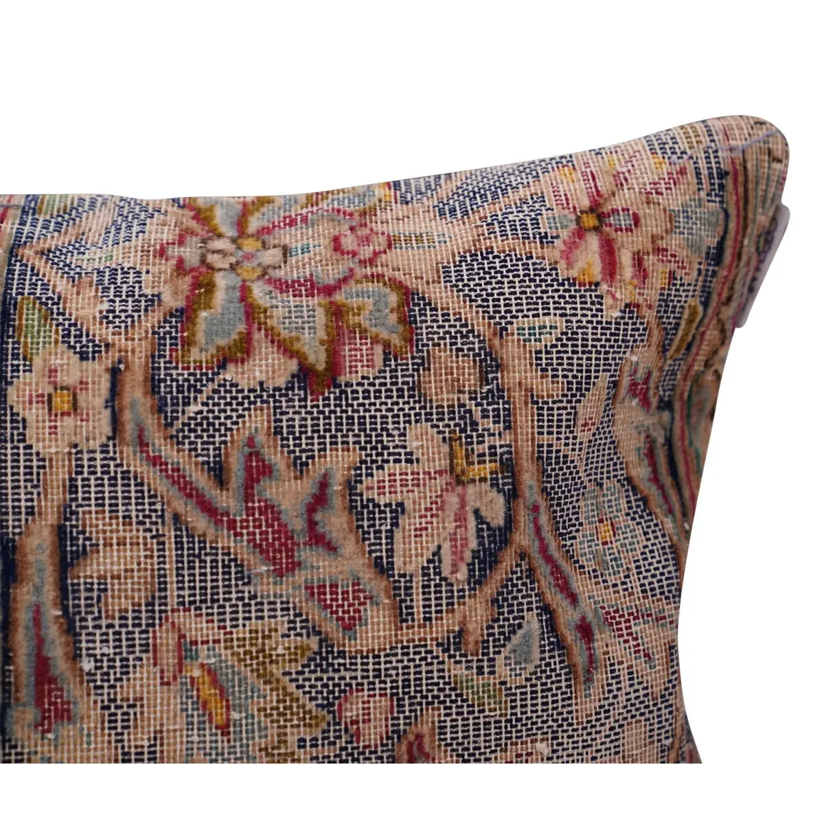 Canvello Handmade Kerman Silkroad Rug Pillows - 18’’x18’’ - Canvello