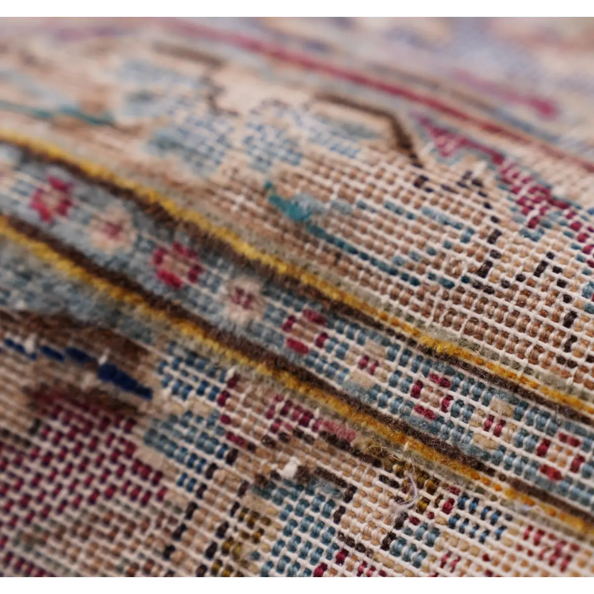Canvello Handmade Kerman Silkroad Rug Pillows - 18’’x18’’ - Canvello