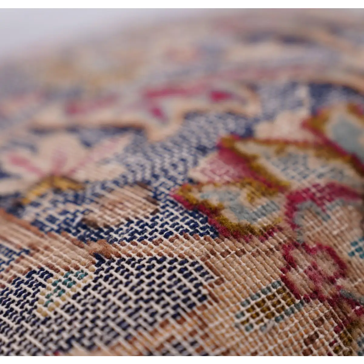 Canvello Handmade Kerman Silkroad Rug Pillows - 18’’x18’’ - Canvello