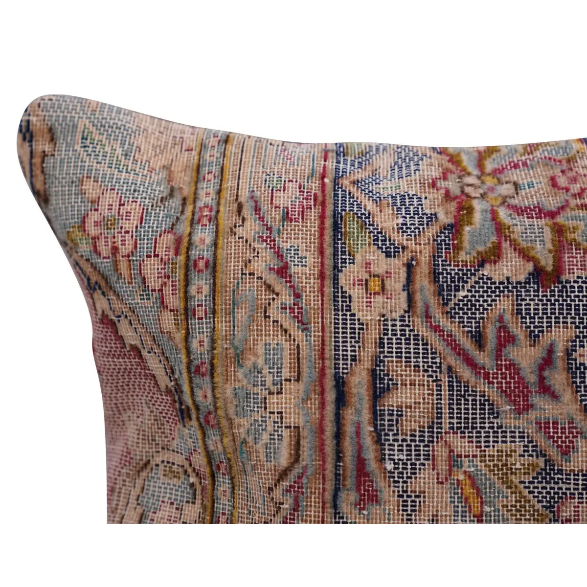 Canvello Handmade Kerman Silkroad Rug Pillows - 18’’x18’’ - Canvello