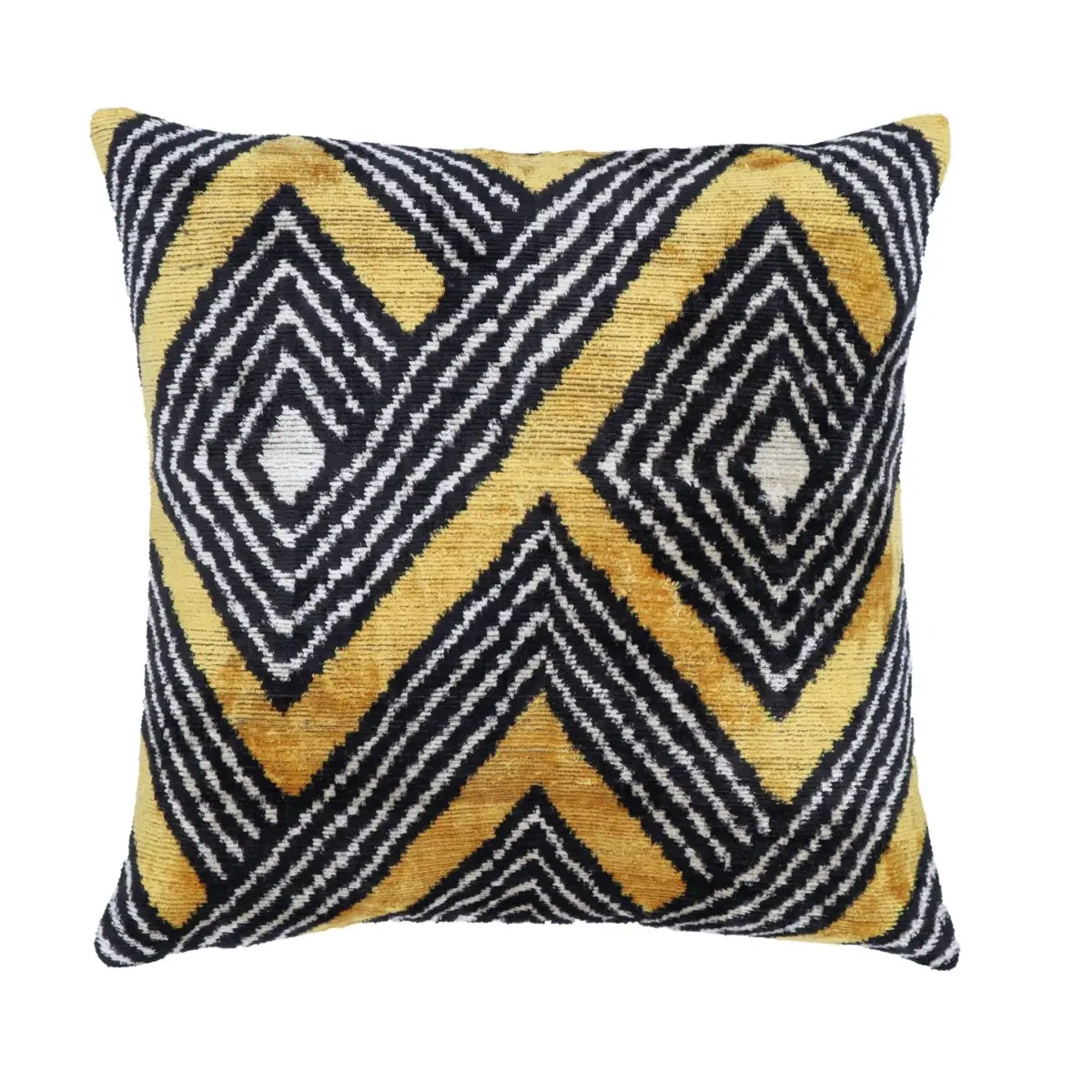 Canvello Handmade Luxury Black Lumbar Pillow | 16x16 - Canvello