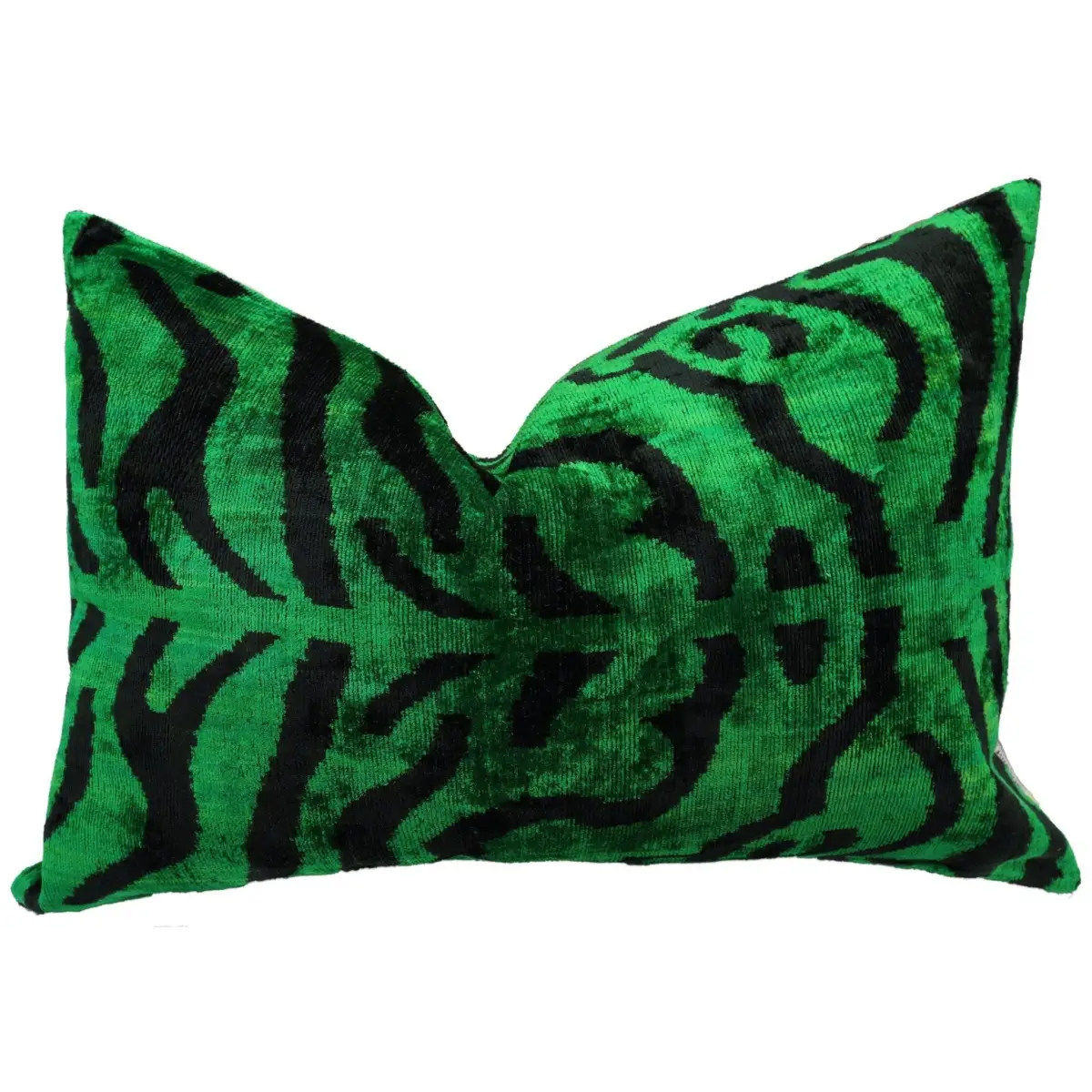 Canvello Handmade Luxury Dark Green Pillow for Couch | 16 x 24 in (40 x 60 cm) - Canvello