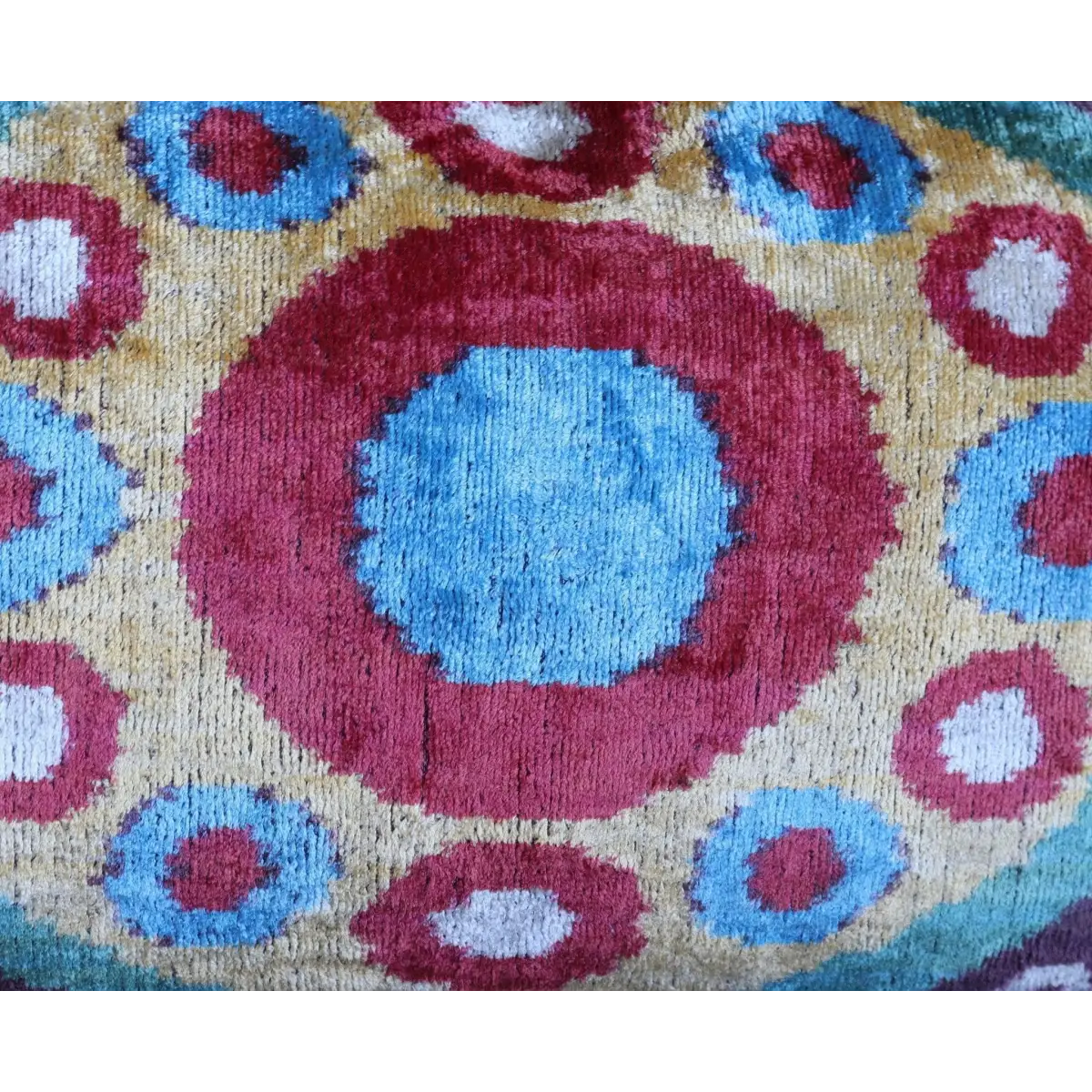 Canvello Handmade Luxury Geometric Gold Red Brown Pillows For Couch - 16x24 - Canvello