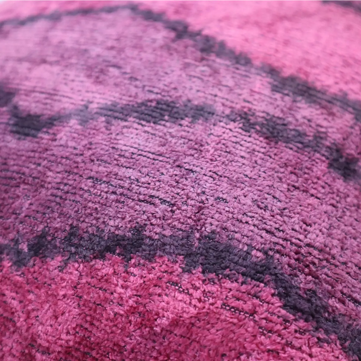 Canvello Handmade Luxury Pink Throw Pillow with Down Insert - 16x24 - Canvello