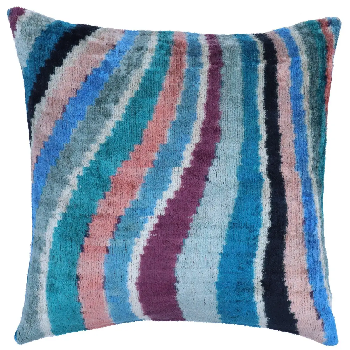 Canvello Handmade Luxury Rainbow Pillow with Down Insert - 16’’x16’’ - Canvello