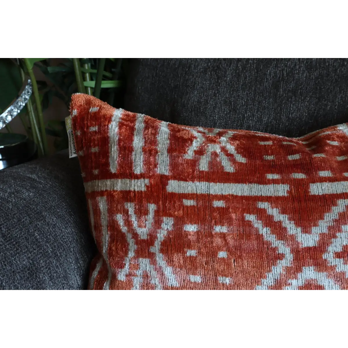 Canvello Handmade Luxury Soft Cushion with Down Feather Insert - 16x24in - Canvello