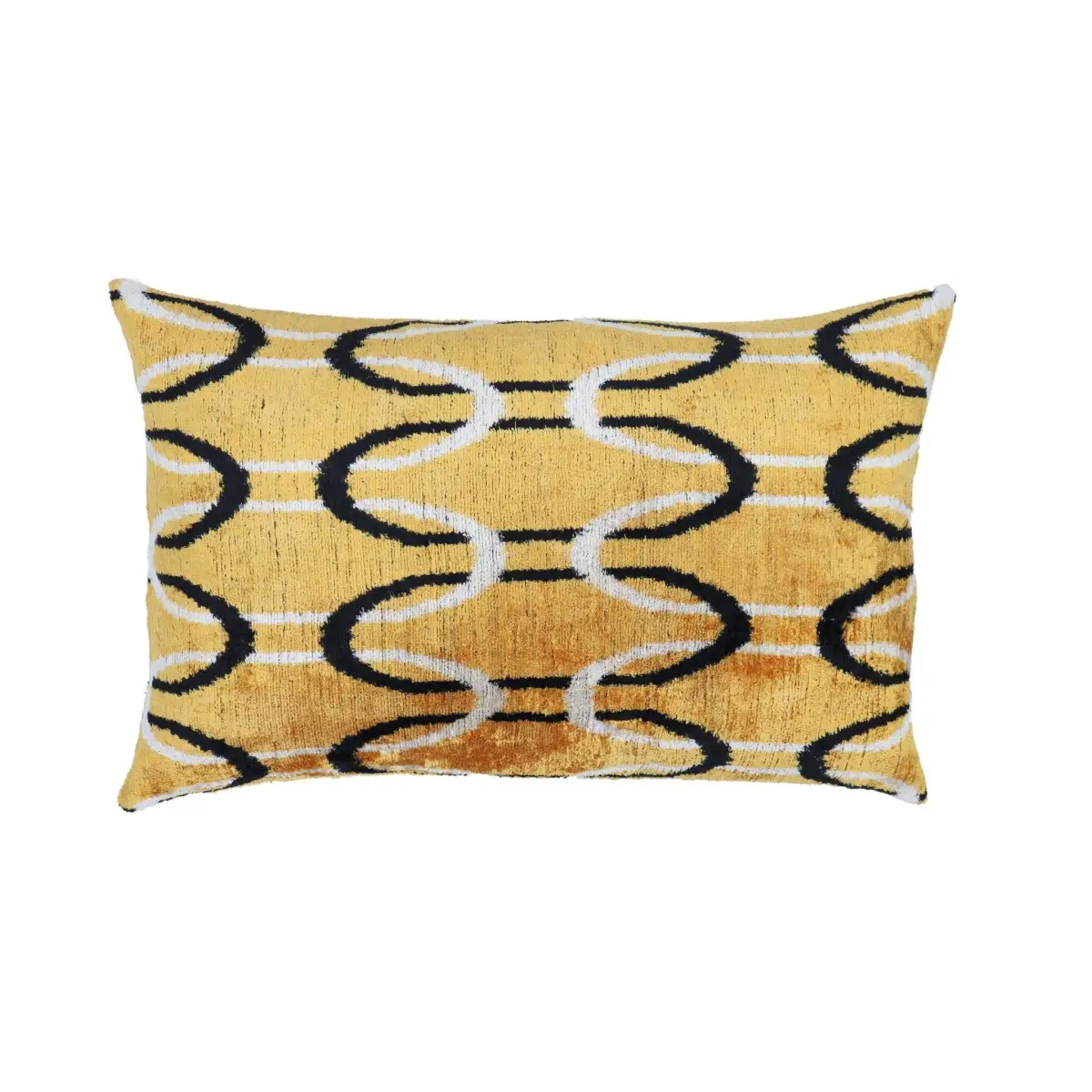 Canvello Handmade Luxury Velvet Gold Pillow - 16x24 - Canvello