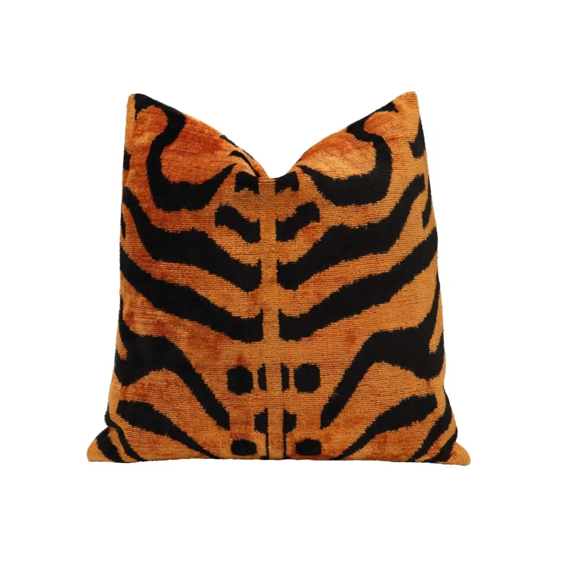 Canvello Handmade Orange Throw Pillow - 16x16 - Canvello