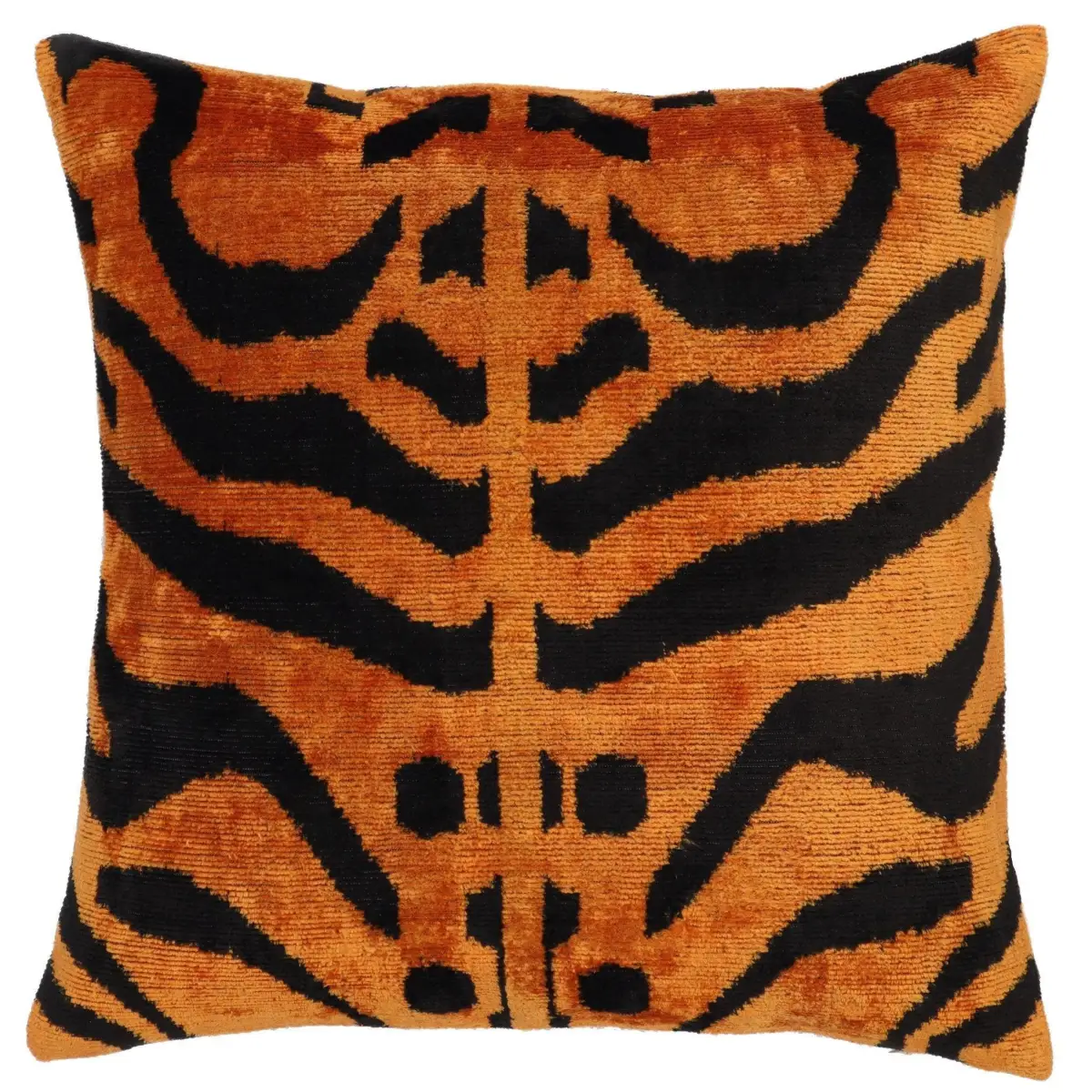 Canvello Handmade Orange Throw Pillow - 16x16 - Canvello