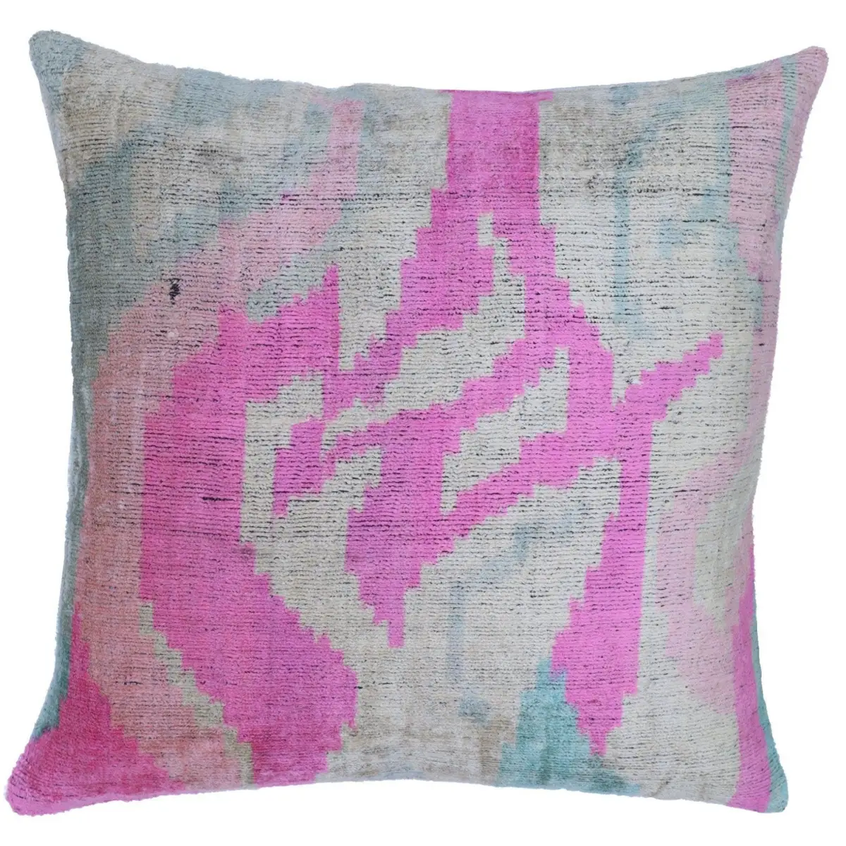 Canvello Handmade Pink Decorative Pillows - 16x16 inch - Canvello