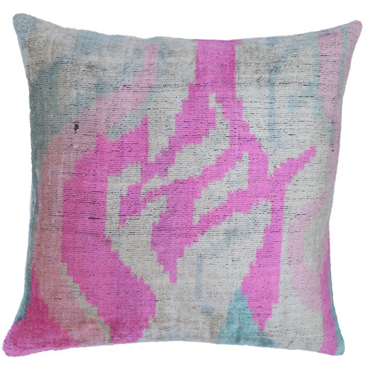 Canvello Handmade Pink Decorative Pillows - 16x16 inch - Canvello