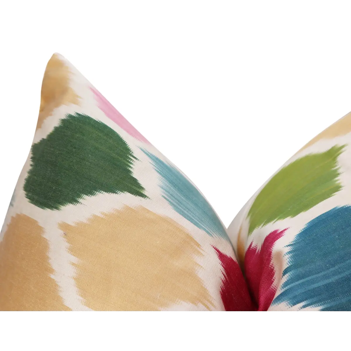 Canvello Handmade Silk Decorative Throw Pillow with Down Filled Insert - Canvello