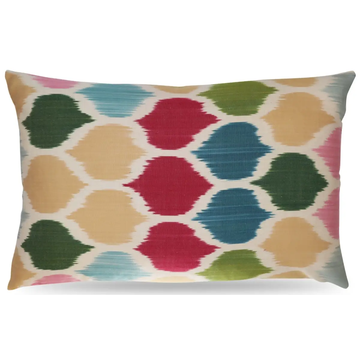 Canvello Handmade Silk Decorative Throw Pillow with Down Filled Insert - Canvello