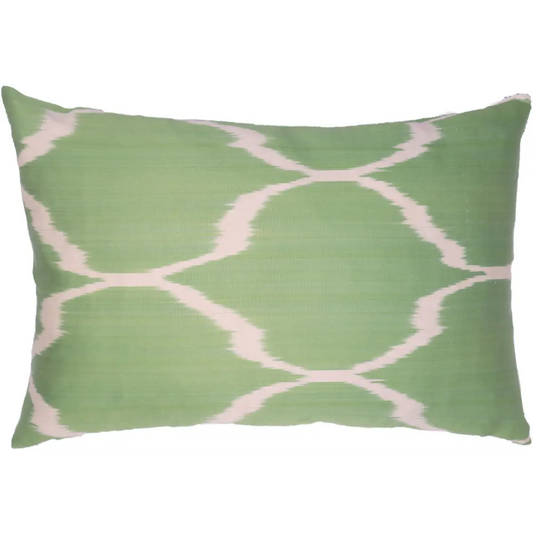 Canvello Handmade Silk Decorative Throw Pillow with Down Filled Insert - Canvello