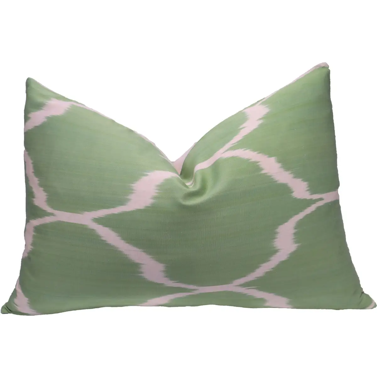 Canvello Handmade Silk Decorative Throw Pillow with Down Filled Insert - Canvello