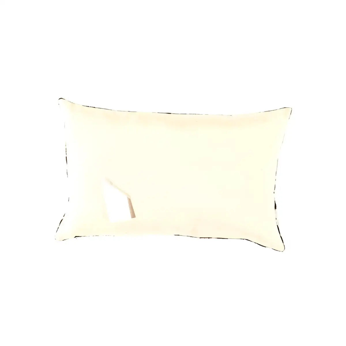 Canvello Handmade Turkish Silk Velvet Ikat pillow - 16’’x24’’ - Black / 24”x16” - Canvello