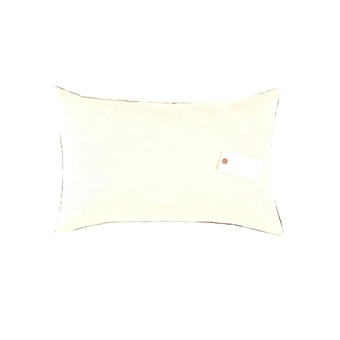 Canvello Handmade Turkish Silk Velvet Ikat pillow - 16’’x24’’ - Brown - Beige / 24”X 16” - Canvello