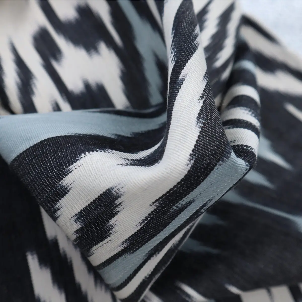 Canvello Ikat Pure Silk Throw Pillows For Couch - 16x16 inch - Canvello