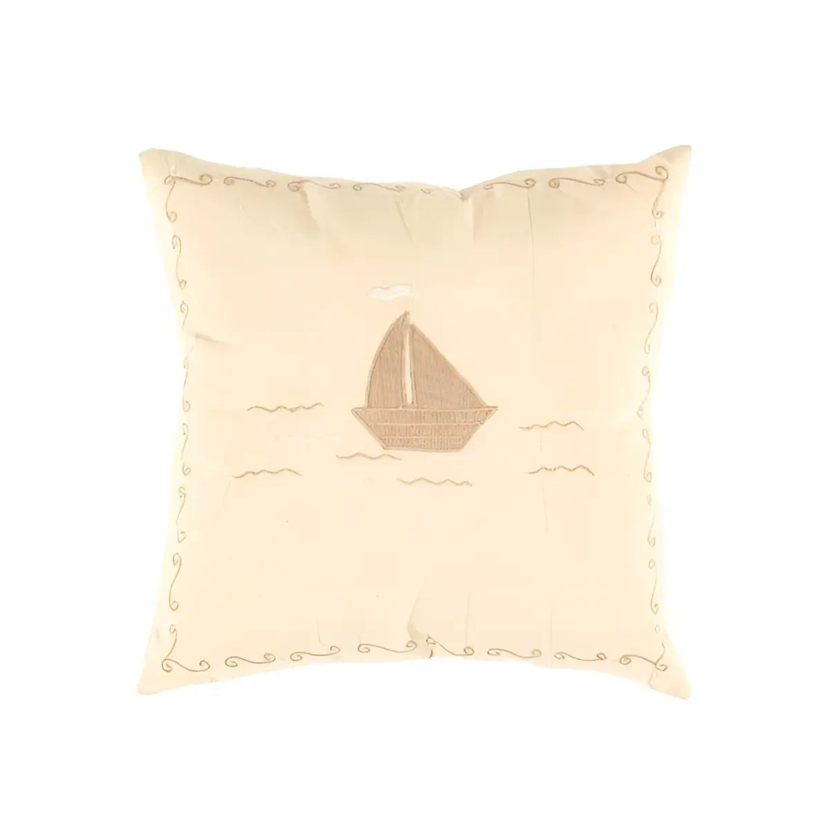 Canvello Indian White Cotton Pillow - 16’’ X 16’’ - white / 16”x16” - Canvello
