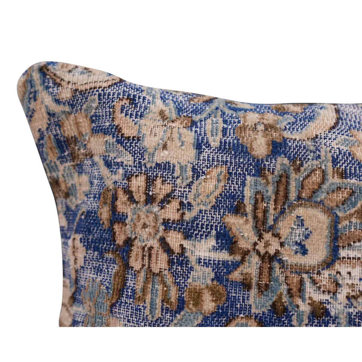 Canvello Kerman Rug Blue Accent Pillows - 18’’x18’’ - Canvello